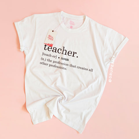 Teacher definición